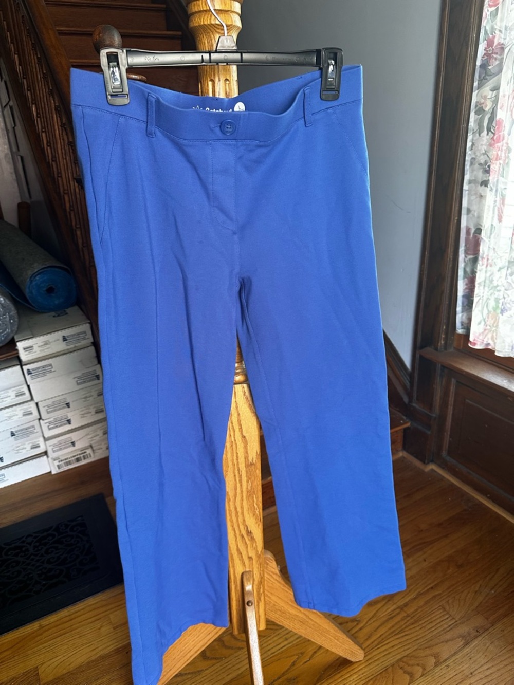 BetaBrand Blue Dress Pant Yoga Pants